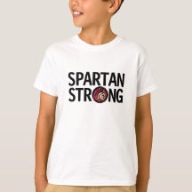 Spartan Strong. Gepersonaliseerde T-Shirt