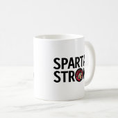 Spartan Strong. Persoonlijke microfoon Koffiemok (Voorkant rechts)