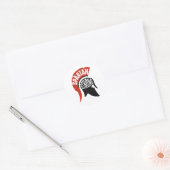 Spartan Strong Ronde Sticker (Envelop)