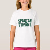 Spartan Strong, trainingscursus gym T-shirt (Voorkant)