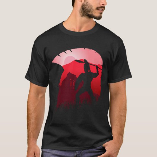Spartan Sunset T-shirt (Voorkant)