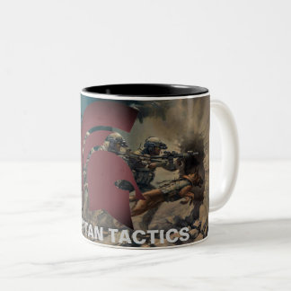 Spartan Tactics mok met kunst.