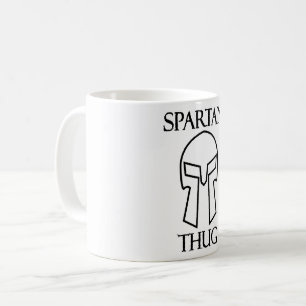 Spartan Thug - Witte 11 oz Klassieke Mok