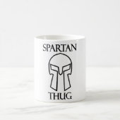 Spartan Thug - Witte 11 oz Klassieke Mok (Center)