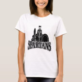 Spartan Trojan Sports Mascot T-shirt (Voorkant)