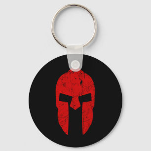 Spartan Warrior Helm Gym Motivatie Sparta Ancie Sleutelhanger