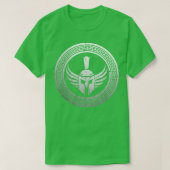 Spartan Warrior Helm  T-shirt (Design voorkant)