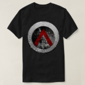 Spartan Warrior Lambda Shield 1 T-shirt (Design voorkant)