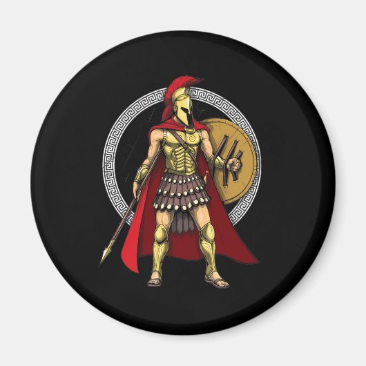 Spartan Warrior Magneet (Voorkant)