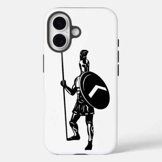 Spartan Warrior Mobile Hoesje – Ultieme beschermin (Achterkant)