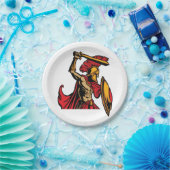 Spartan Warrior Paper Borden Papieren Bordje (Feest)