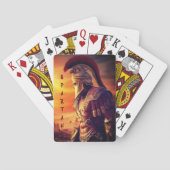 Spartan Warrior Pokerkaarten (Achterkant)