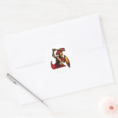 Spartan Warrior Stickers (Envelop)