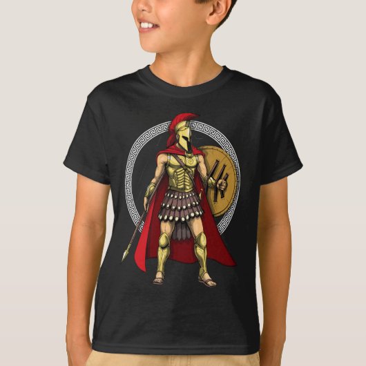Spartan Warrior T-shirt (Voorkant)