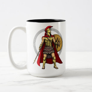 Spartan Warrior Tweekleurige Koffiemok