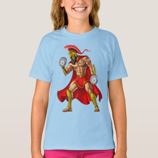 Spartan Warrior Weightlift T-shirt (Voorkant)