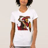 Spartan Warrior Womens T-Shirt (Voorkant)