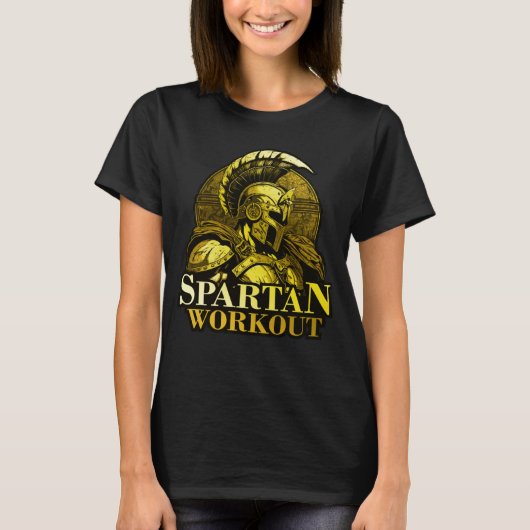 Spartan Workout Griekse Gladiator Gym Sparta Mytho T-shirt (Voorkant)