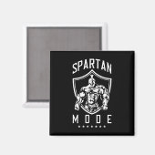 Spartan Workout Mode Fitness Gym Sparta Bodybuildi Magneet (Voorkant / Achterkant)