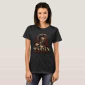 Spartan Workout Sparta Motivation Greek Gladiator  T-shirt (Voorkant volledig)