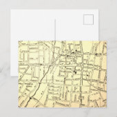 Spartanburg,  kaart van het SC (Voorkant / Achterkant)