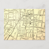 Spartanburg, kaart van het SC (Voorkant)