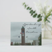 Spartanburg, SC Briefkaart (Staand voorkant)