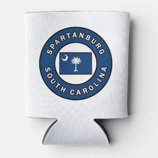 Spartanburg South Carolina Blikjeskoeler (Voorkant)