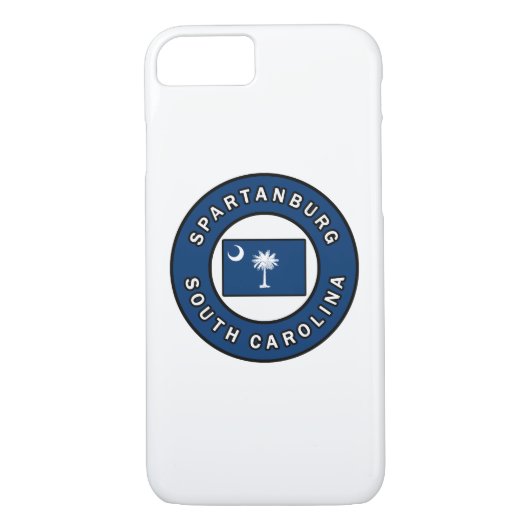 Spartanburg South Carolina Case-Mate iPhone Case (Achterkant)