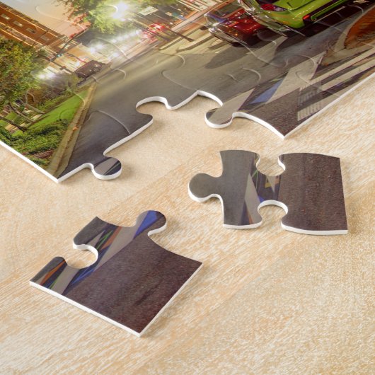 Spartanburg, South Carolina Clock Tower Legpuzzel (Zijkant)