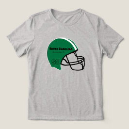 Spartanburg South Carolina SC Football Helmet Tri-Blend Shirt