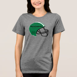 Spartanburg South Carolina SC Football Helmet Tri-Blend Shirt
