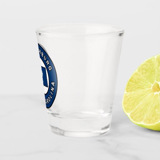 Spartanburg South Carolina Shot Glas (Rechts)