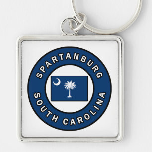 Spartanburg South Carolina Sleutelhanger