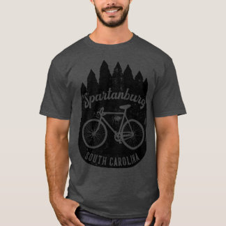 Spartanburg Zuid-Carolina Toeristische souvenir T-shirt