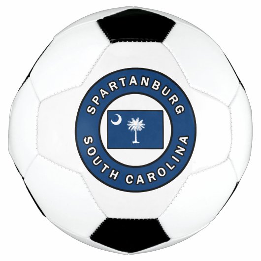 Spartanburg Zuid-Carolina Voetbal (Voorkant)