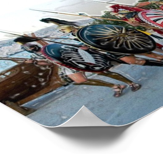 Spartanen, Poster (Hoek)