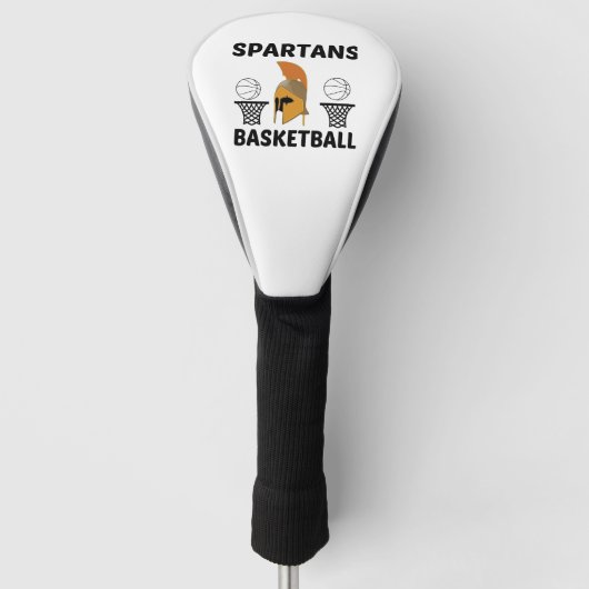 SPARTANS BASKETBALL GOLFHEADCOVER (Voorkant)