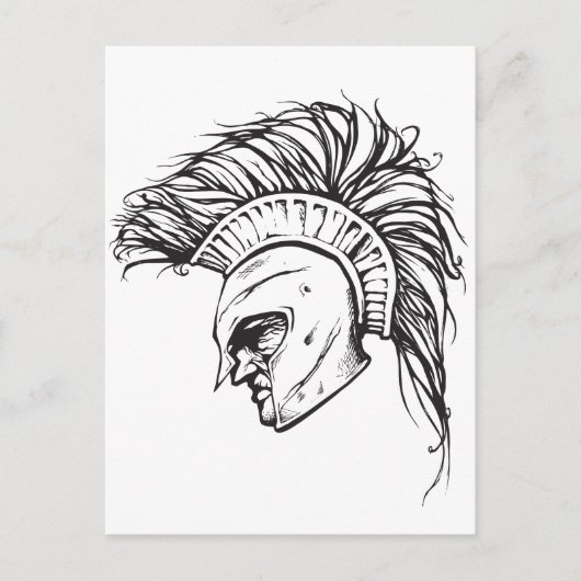 Spartans Briefkaart (Voorkant)