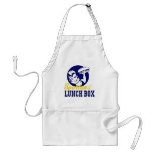 Spartans Lunch Box Apron Standaard Schort