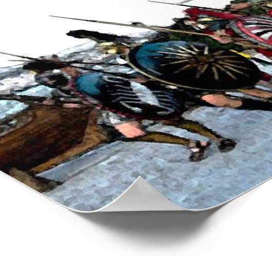 Spartans Poster (Hoek)