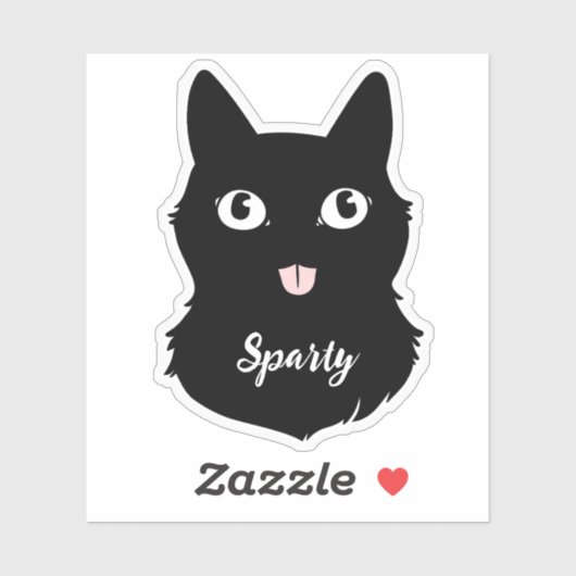 Sparty-sticker Sticker (Vel)