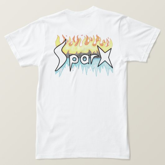 SparX Bela-Canvas T-shirt (Design achterkant)