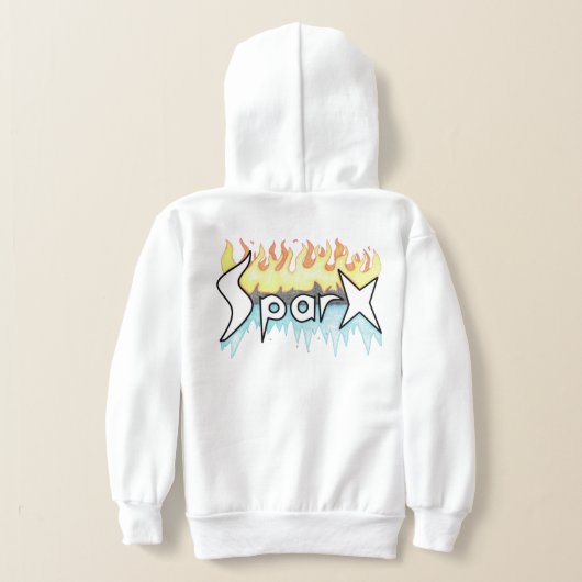 Sparx Boys Jeugd Hoodie (Laag Achter)