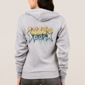 SparX Dames Ritssluiting Trui Hoodie (Achterkant)