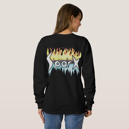 SparX Womans Sweatshirt (Achterkant volledig)