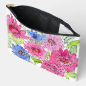 Spashes Bachelor Button Blooms Make-up Bag Etui (Open)