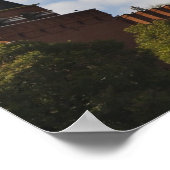 Spasskaya Tower op het Rode Plein, Moskou, Rusland Poster (Hoek)