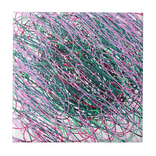 Spastic Yarn Tegeltje (Voorkant)