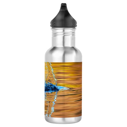 Spat op een herfstavond waterfles (Rechts)